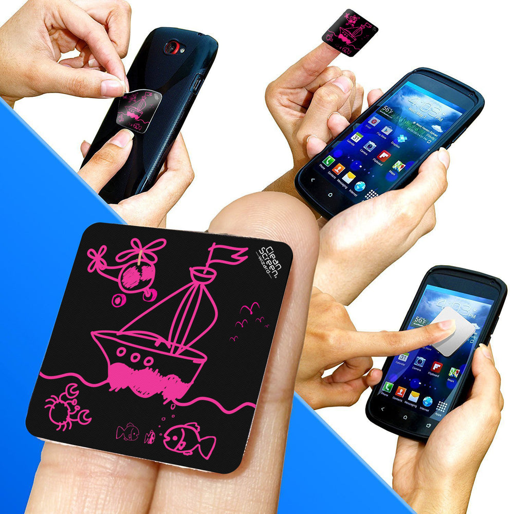 Handy Microfibre Screen Cleaning Sticker
