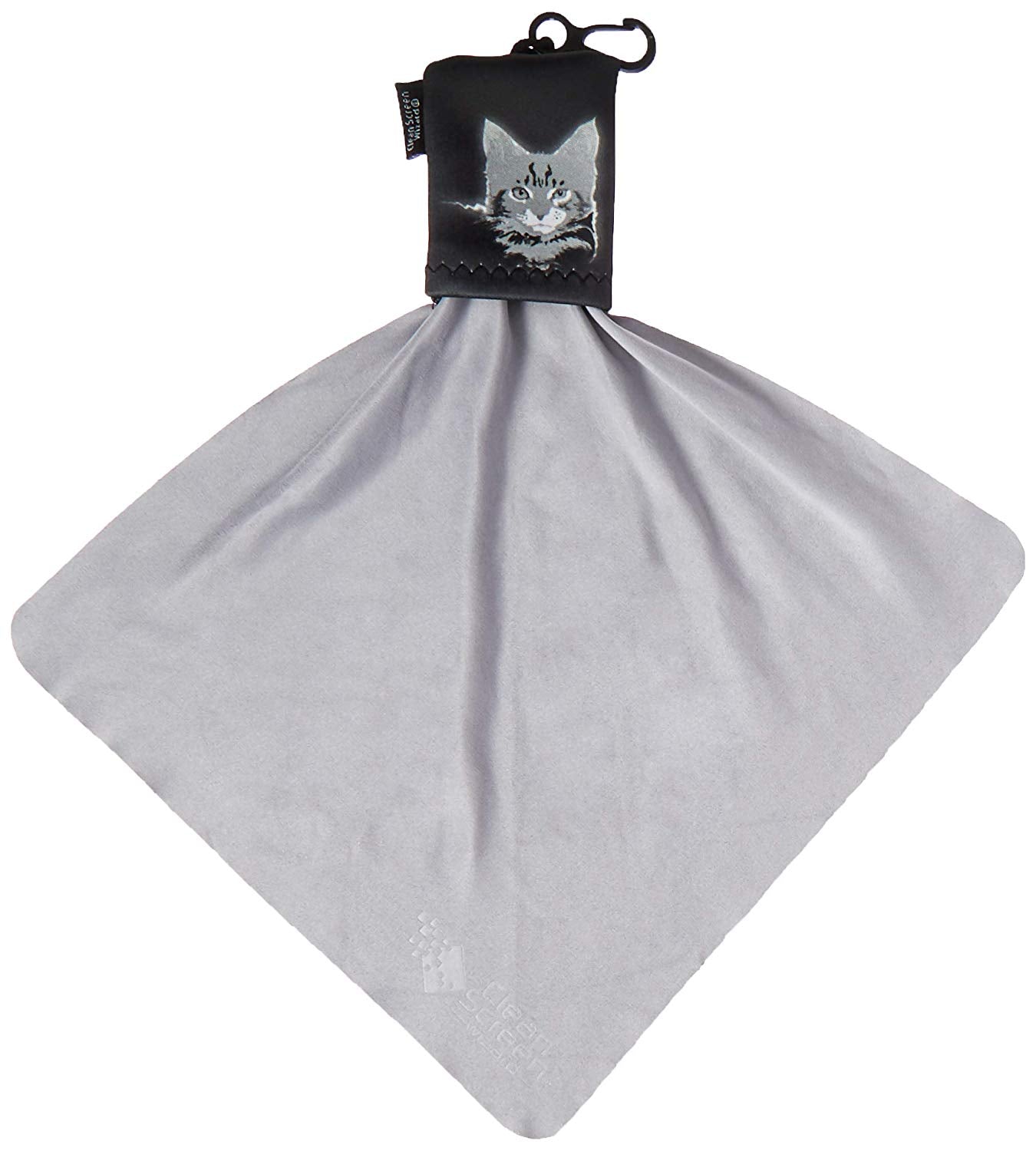Clip-on Carry Case Lint Free Cleaning Cloth